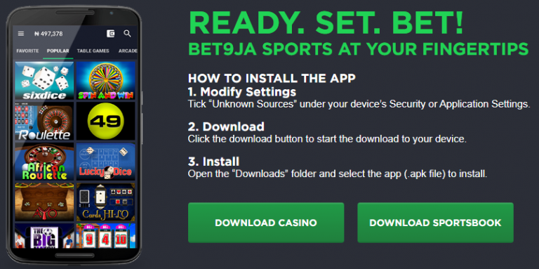 download bet9ja virtual app