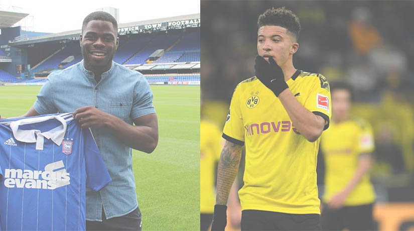 Emeka Obasi and Jadon Sancho