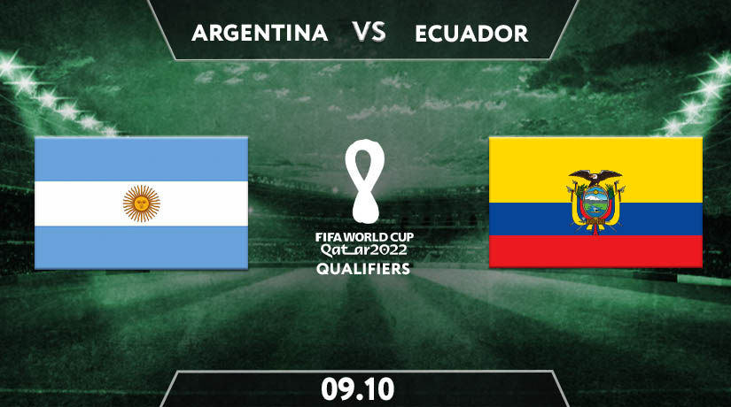 World Cup Qualifiers Match Prediction between Argentina vs Ecuador