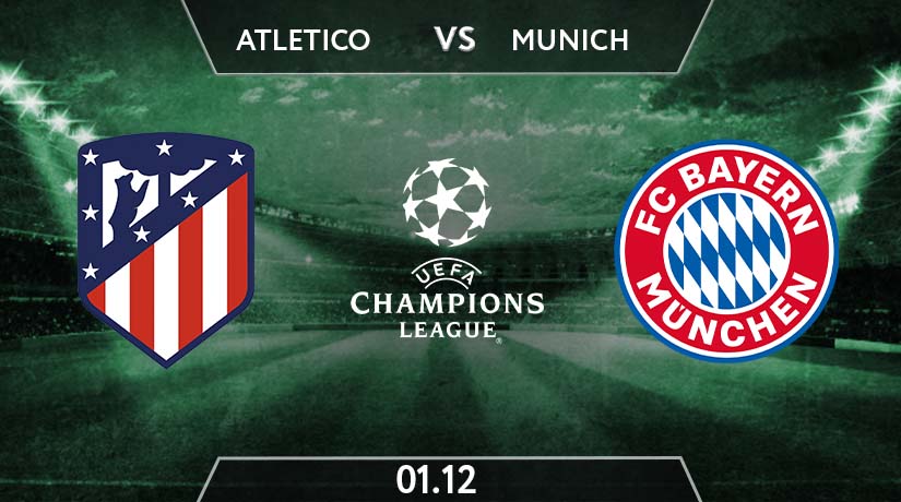 UEFA Champions League Match Prediction Between Atletico Madrid vs Bayern Munich