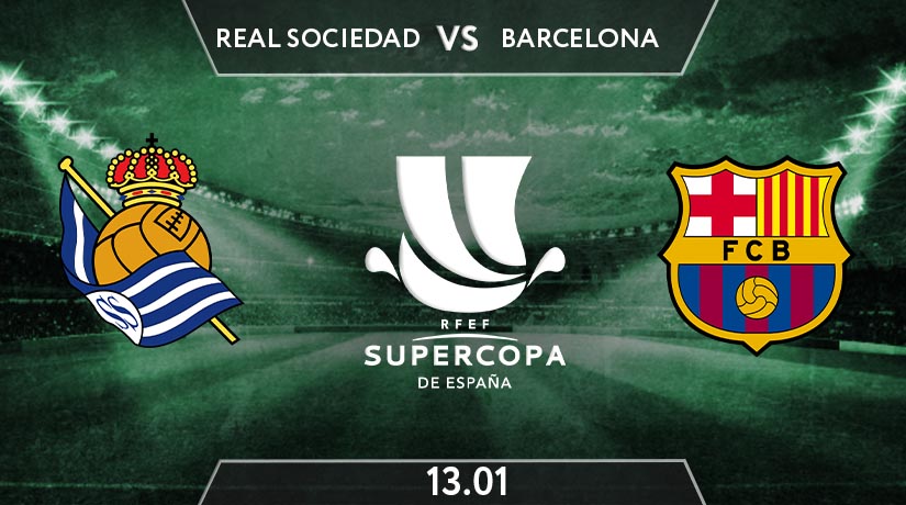 Supercopa de Espana Match Prediction Between Real Sociedad vs Barcelona